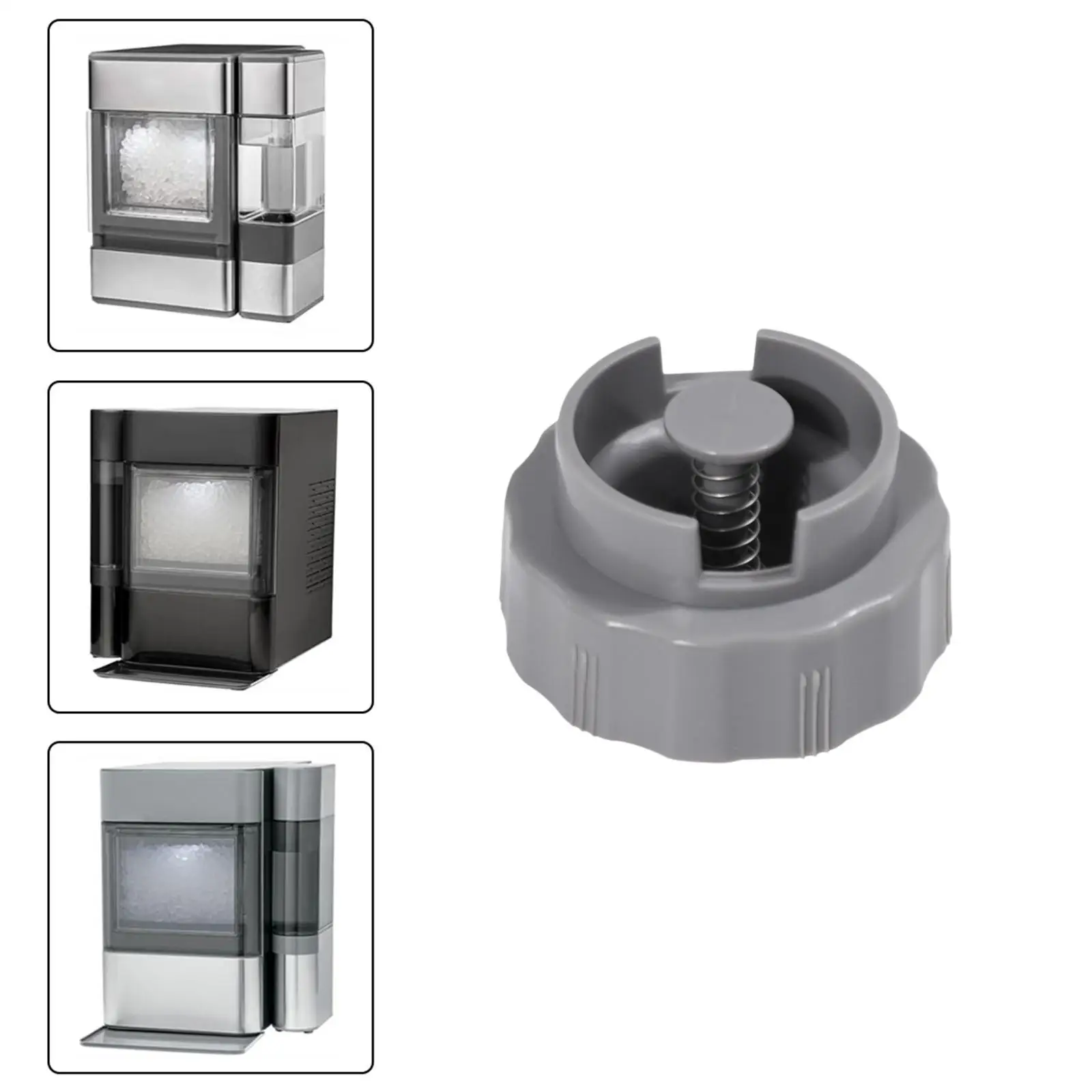 Ice Maker Water Tank Cap Valve Assembly for Ice Machine Replacement Maker Part Avoild Leakage for Kitchen Home Bar Office