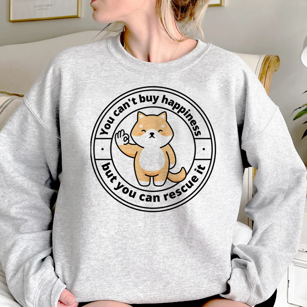 

Shiba Inu hoodies women Kawaii streetwear long sleeve top sweat y2k clothes Hood female aesthetic Hood