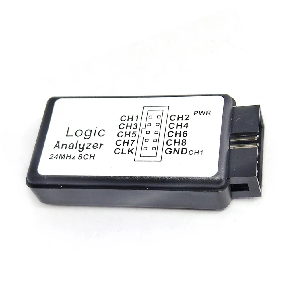Logic Analyzer Professional USB 24M 8CH Microcontroller ARM FPGA Debug Tool 24MHz 16MHz 12MHz 8MHz 4MHz 2MHz