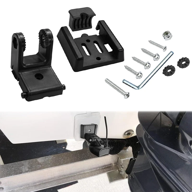 For Humminbird MHX XNT XHS HELIX Transom Transducer Bracket Plate Kit 740093-1 e