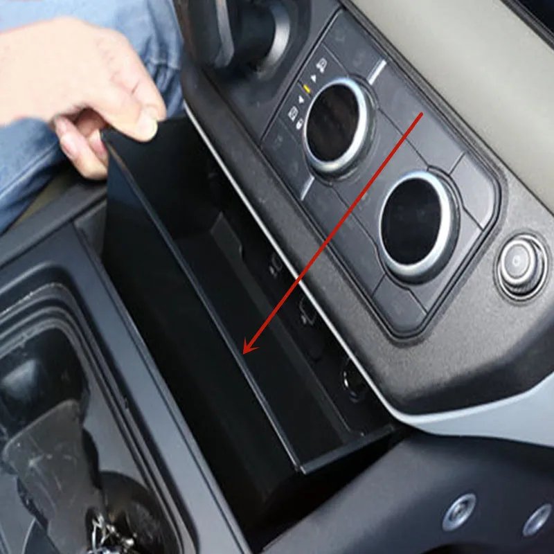 

1Lot ABS Plastic Material Car Central Control compartment Storage Box Case For 2020-2022 Land Rover Defender Car Accessories