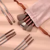 Wholesale 13 PCS Makeup Brushes Set Eye Shadow Foundation Women Cosmetic Brush Eyeshadow Blush Beauty Soft Make Up Tools Bag 4