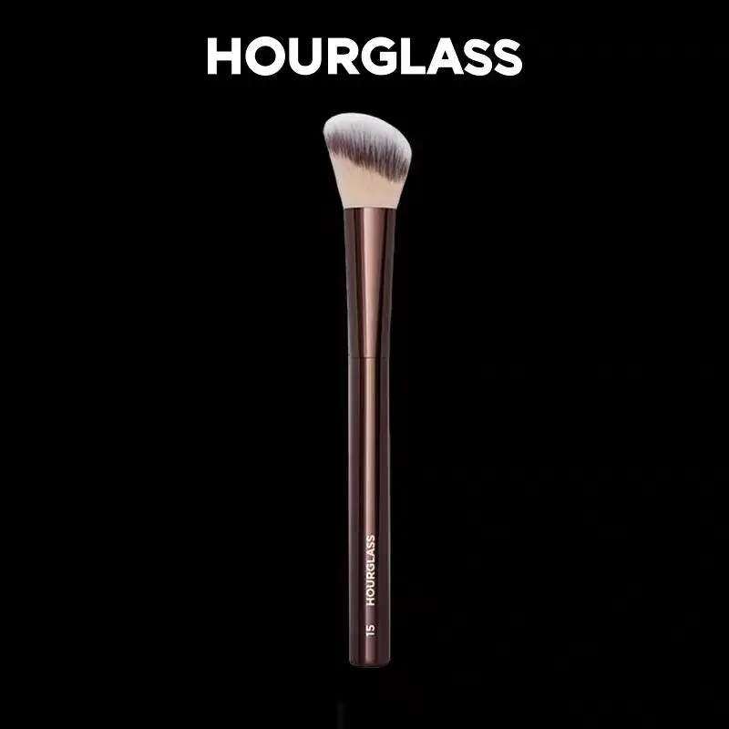 HOURGLASS-Pinceau à fard à joues liquide, brosse à contour angulaire, outils de beauté professionnels, poudre adt, salle de bain, n ° 15 1 HOURGLASS-Pinceau à fard à joues liquide, brosse à contour angulaire, outils de beauté professionnels, poudre adt, salle de bain, n ° 15 1