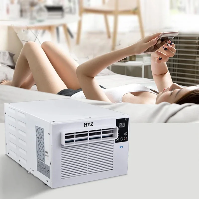 110V/220V Mobiele Kleine Airconditioner Koelkast Mini Airconditioner Klamboe Desktop Mini Koelkast Huisdier Koeling