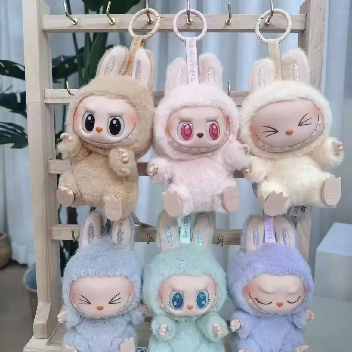 Zimomo ふわふわジモモ 2体セット Labubu Pop Mart The Monsters Labubu Zimomo Angel in Clouds Figure - GB