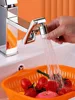 Stainless Steel Universal 1440°Swivel Robotic Arm Swivel Extension Faucet Aerator Kitchen Sink Faucet Extender 2Water Flow Mode 5