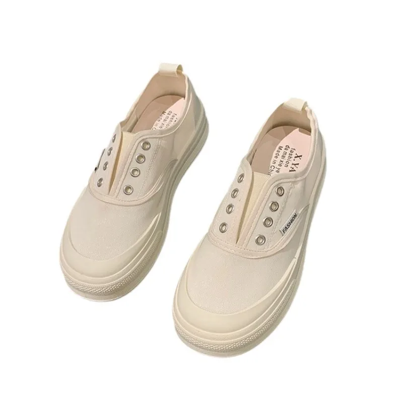 Women Shoes Women Light Thin Canvas Shoes Comfortable Soft Anti Slip Flat Shoes Outdoor Street Walking Sports Casual New Fashion Casual Shoes Women Sneakers Women Flats