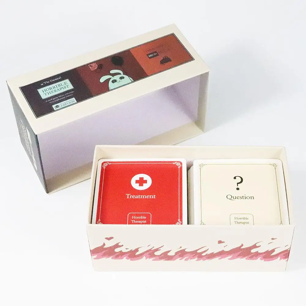끔찍한 치료사 보드 게임 - 무서운 치료사 영어 버전 테이블탑 게임 카드 게임 재미있는 엔터테인먼트