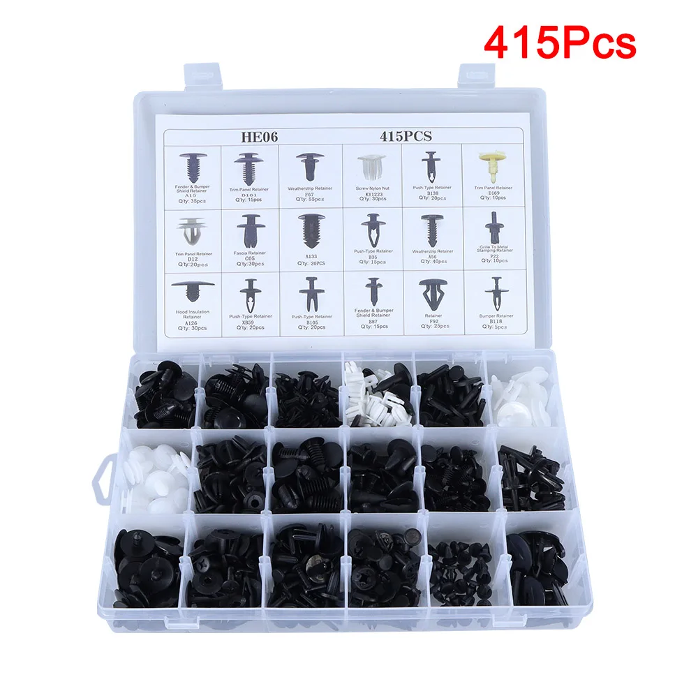 415Pcs Clips