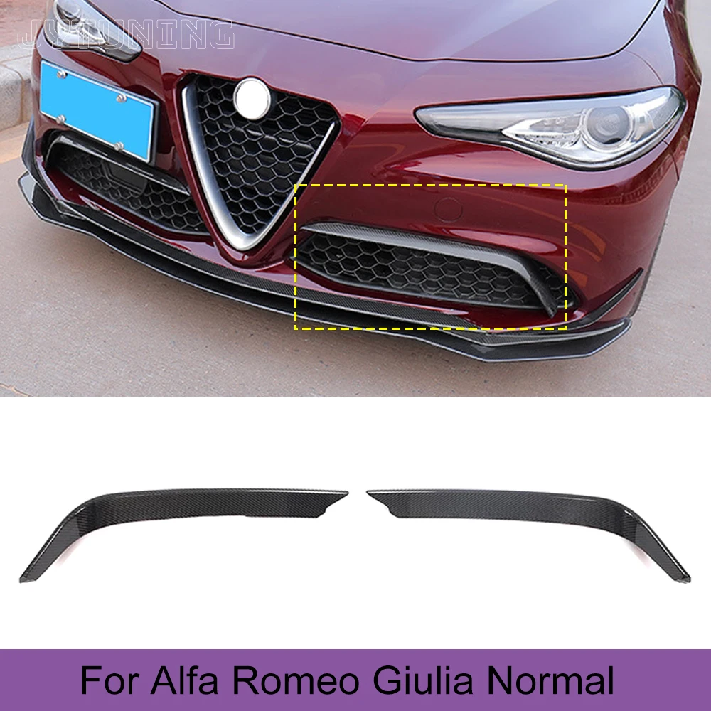 

Декоративная накладка на переднюю противотуманную фару, наклейка на рамку, внешние аксессуары для Alfa Romeo Giulia Base Sedan 2015-2020