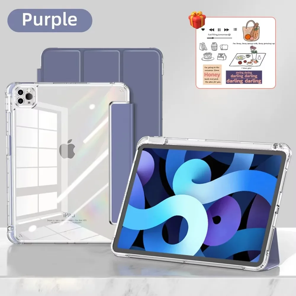 Enhanced iPad Case with Pencil Holder and Versatile Stand