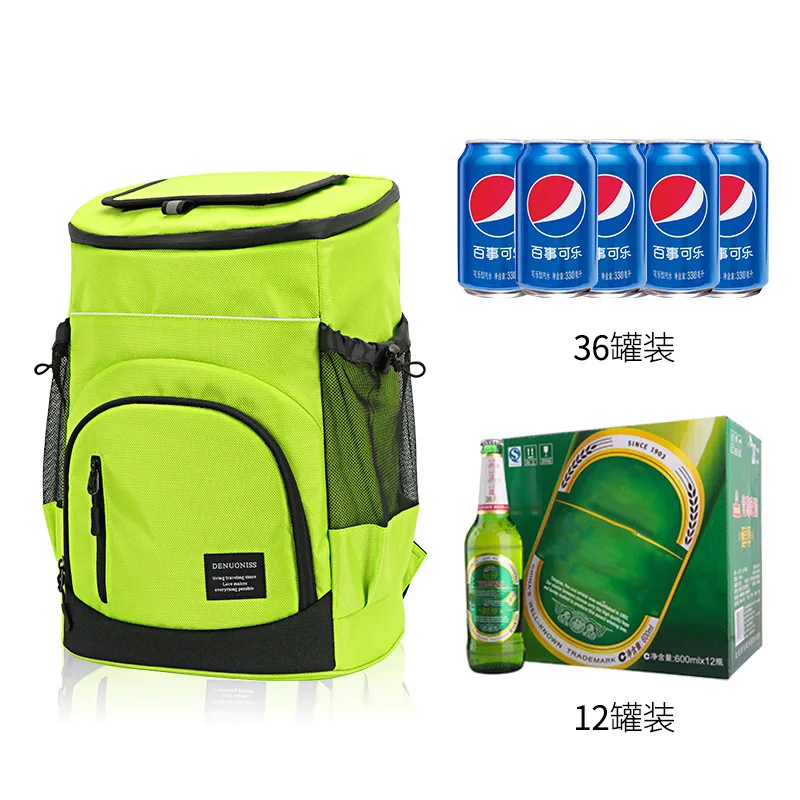 30L New Double Shoulder Outdoor Cooler borsa isolante leggera a prova di perdite Picnic Beer