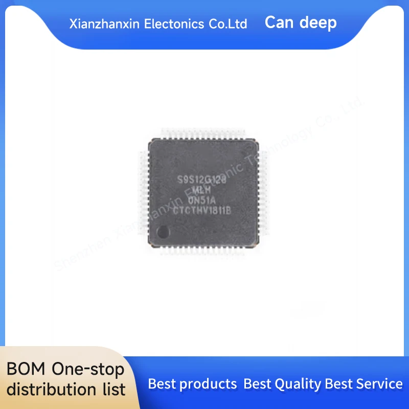 

1PCS/LOT S9S12G128MLH S9S12G128 QFP64 Microcontroller chips in stock
