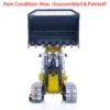 LESU Metal 1/14 Hydraulic RC Crawler Loader 636 KIT Construction Vehicles Painted Unassembld Sound Light System Outdoor Toys 5