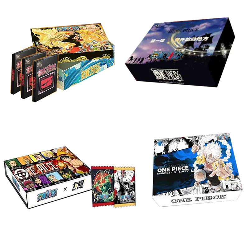 One Piece Collection Cards Booster Box Rare Limited Anime Playing Cards
