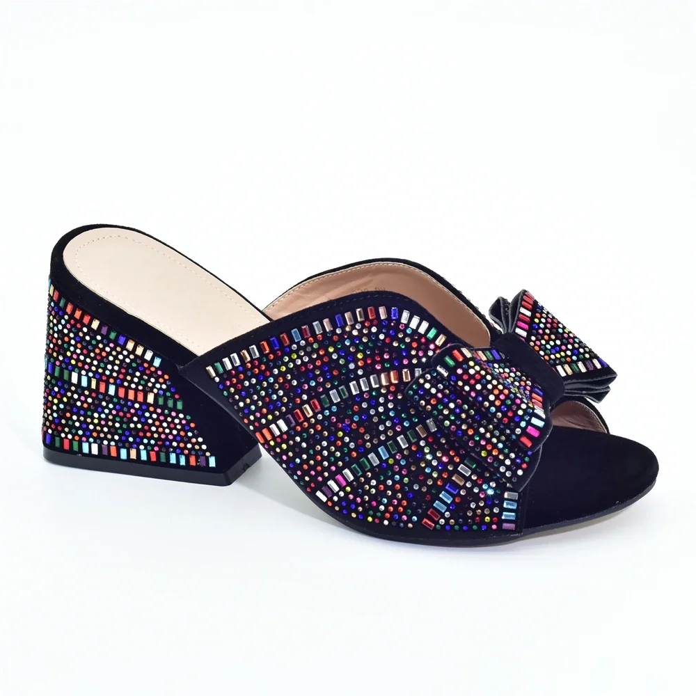 2024 Italian Elegant Women Party Pumps Decorated with Rhinestone Plus Size Women Shoes 43 High Heels Women Pumps Platform Heels 5