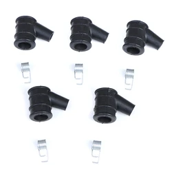 Enhanced 2-Stroke Chainsaw Ignition Coil Cap Set - Pack of 5 with Springs (As picture)
