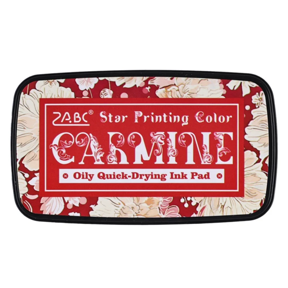 Vibrant Ink Pad for Stamps and Scrapbooking - Easy to Use School Accessory