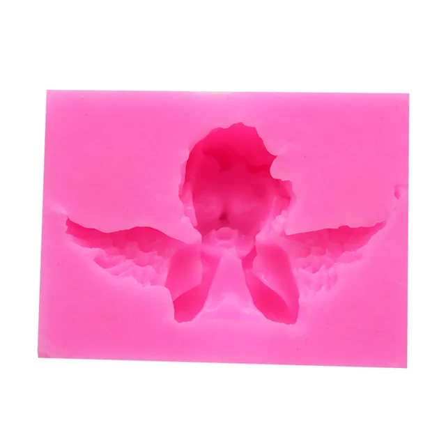 3D Szögű Cukor Szilikon Penész Angyal Szárny Sütemény Flip Csokoládé Dekoratív Sütőszerszámok Süteményekhez - Image 4