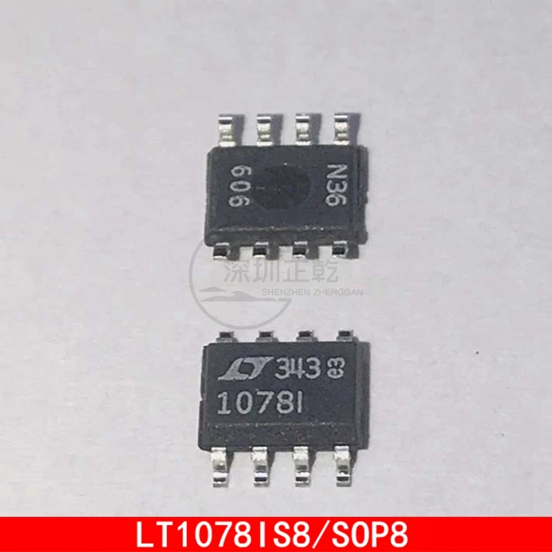 LT1078IS8 LT1078I SOP8 Dual operational amplifier IC chip In Stock tlc2252 dual rail to rail micropower operational amplifier 10 pcs lot