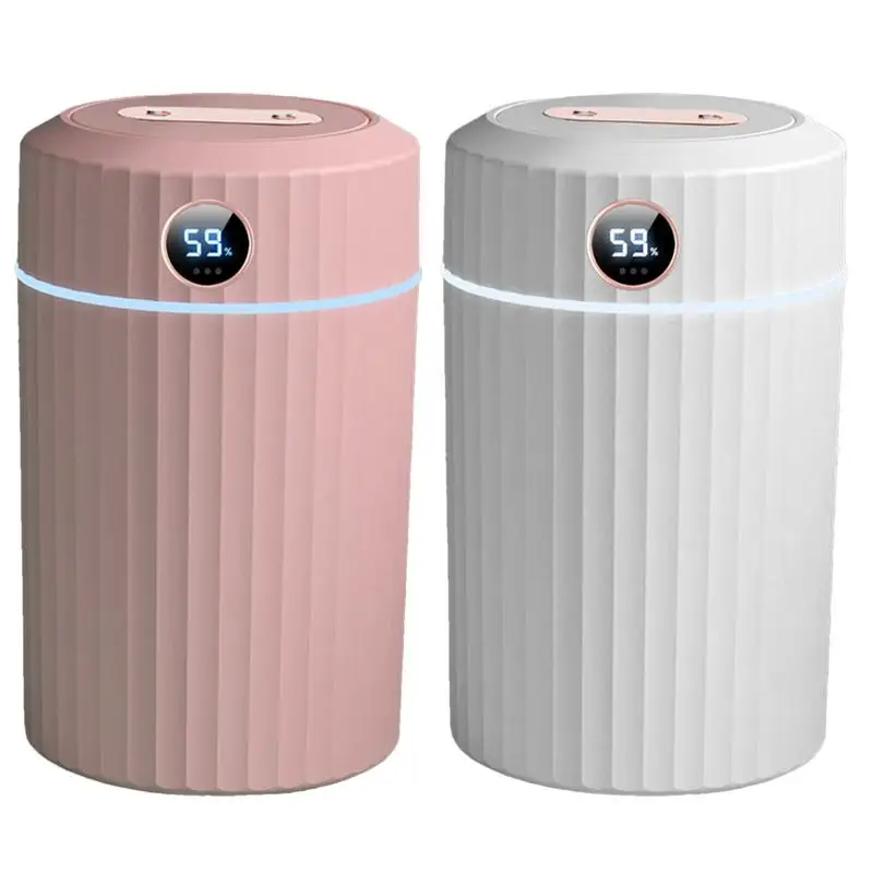 

Double Spray Humidifier 2L Lighted Desk Humidifier With Low Noise Indoor Room Humidifier For Deep Sleep For School Yoga Room