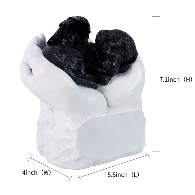 Urna Per Animali Domestici In Ceramica - Personalizzabile Con Nome E Data, Per Ceneri Di Cani E Gatti