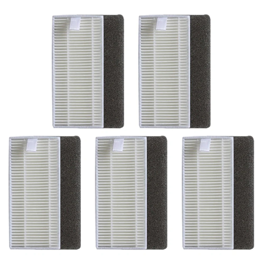 

5 PCS Replacement Filters For Tesvor S5 Max Robotic Vacuum Cleaner Accessories Household Supplies Cleaning Tools