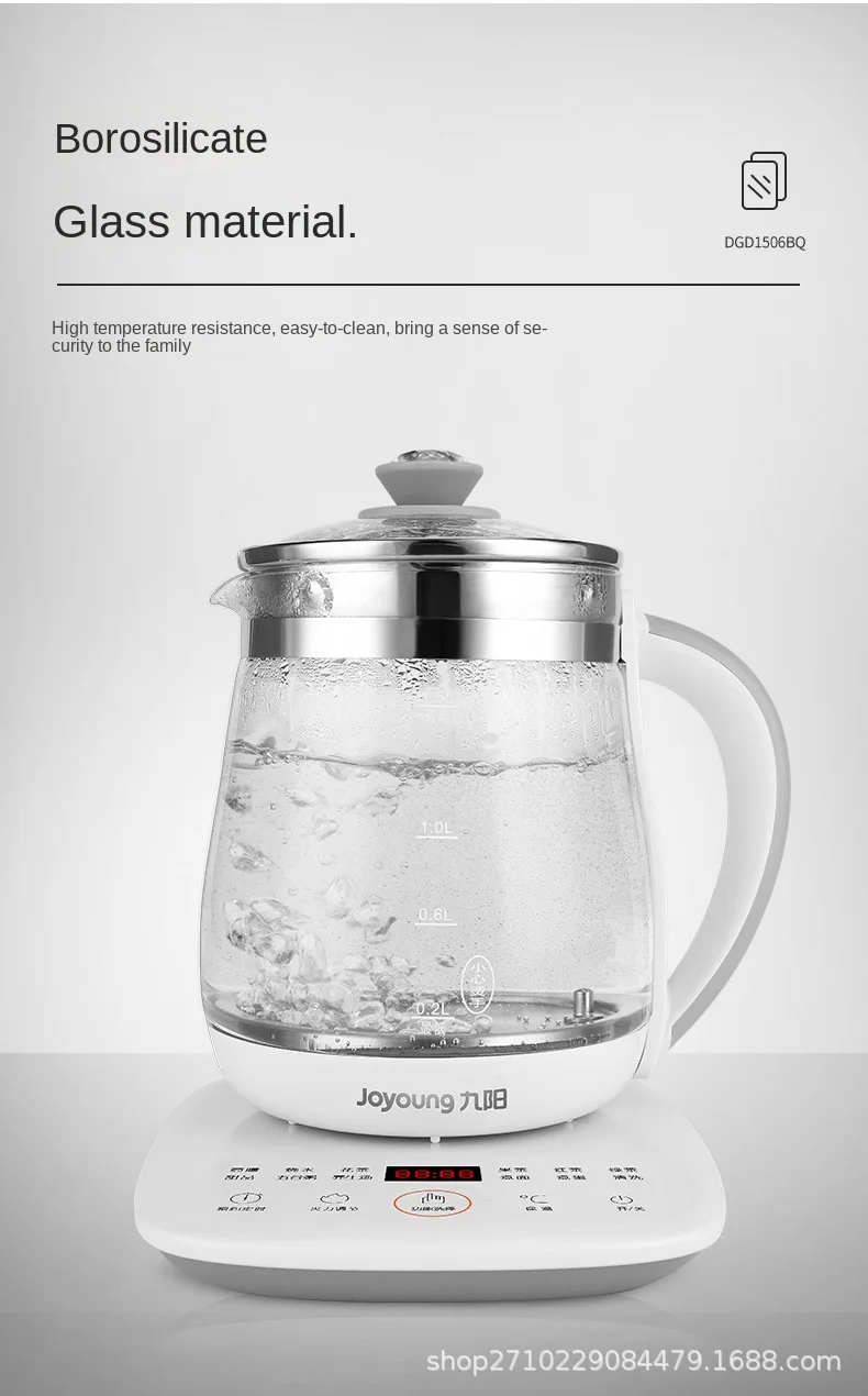 Jiuyang-TETERA multifuncional de vidrio