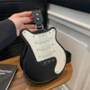 Purses&Handbags For Women Luxury Designer Leather Crossbody Shoulder Bag Guitar Shaped Novelty Chest Bag High Quality Sling Bags 3