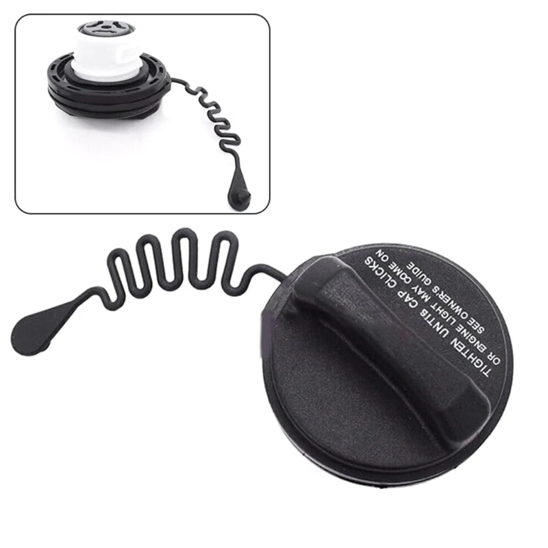 Fuel Tank Cap 31392044 For 2004-2012 Volvo S60 S40 S80 V60 V70 XC90 XC60 XC70 Gas Tank Fuel Filler Cap with Strap 31261716 Car Accessories