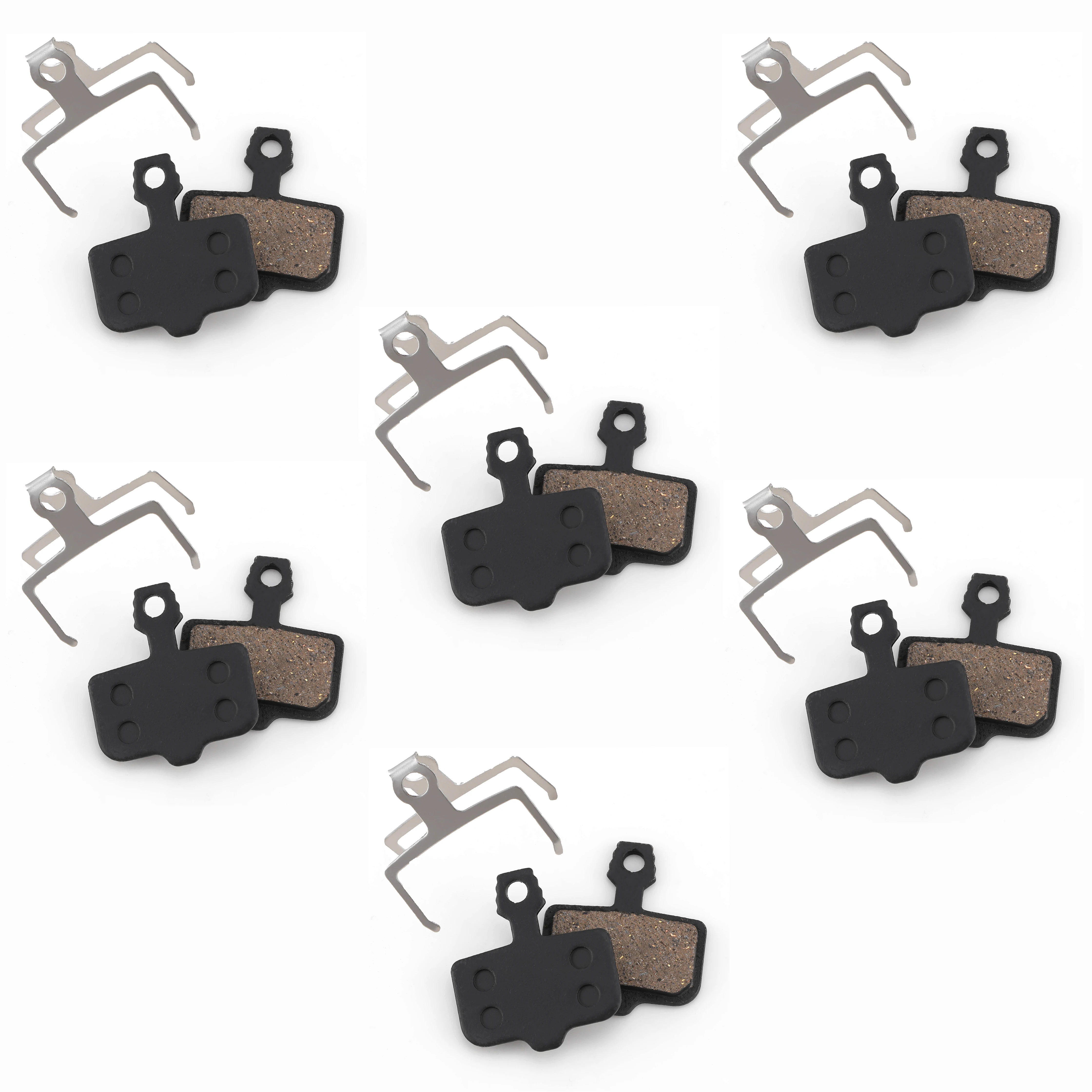 

6Pairs Semi-Metallic Bicycle DISC BRAKE PADS for AVID Elixir R/CR/CR-MAG/E1/3/5/7/9 for SRAM XX X0 Avid DB1/3/5/Dualtron Thunde