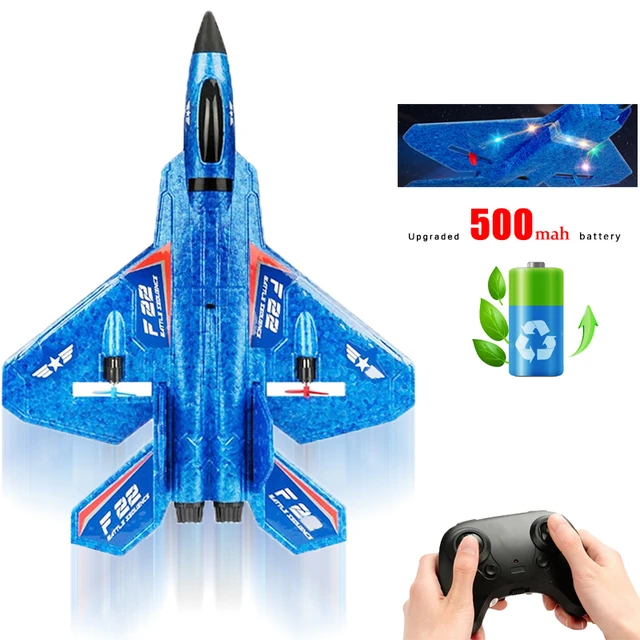 Led Colorido F22 Rc Avião Avião De Controle Remoto Avião Planador De  Controle De Rádio Helicóptero Epp Espuma Lutador Jet Brinquedos Zangão  Modelo - Aviões De Controle Remoto - AliExpress