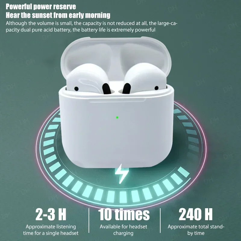 TWS  Pro4  Bluetooth Earphones Wireless Headphones Mini Sports Headset Earbuds Music Earpieces For iPhone Xiaomi Huawei Redmi 4