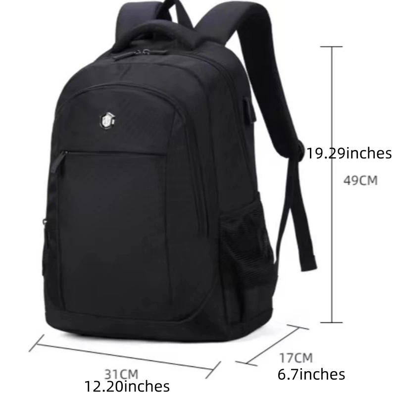 Large-capacity Waterproof Computer Backpack Portable Business Travel Bag Leisure Outdoor Shoulder Bag Student Schoolbag