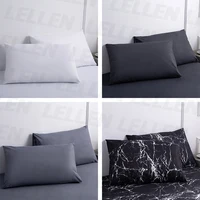 1Piece Waterproof Fabric Pillowcase Moisture And Sweat Proof Pillow Cover 48x74cm For Bedroom Home Hotel 1
