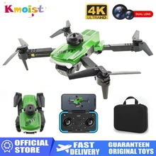 CONUSEA 0677 Dron Mini Drone 4K Drones with Dual camera HD 4k Optical Flow FPV WIFI Quadcopter Obstacle Avoidance RC Drones Toys