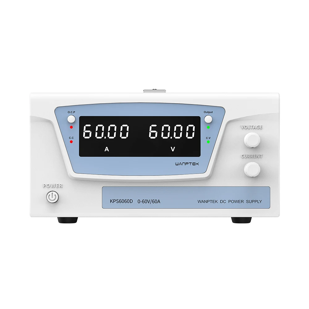 Блок питания wanptek kps6060d, 0-60 в, 0-60 А, 3600 Вт