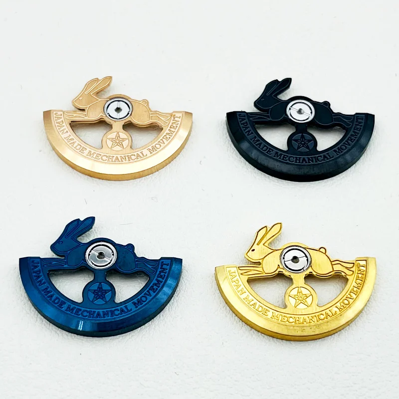NH35 Automatic Hammer Rotor Fit for Seiko NH35 NH36 NH38 NH39 4R Movement Oscillating Weight Rabbit shape Hammer Parts