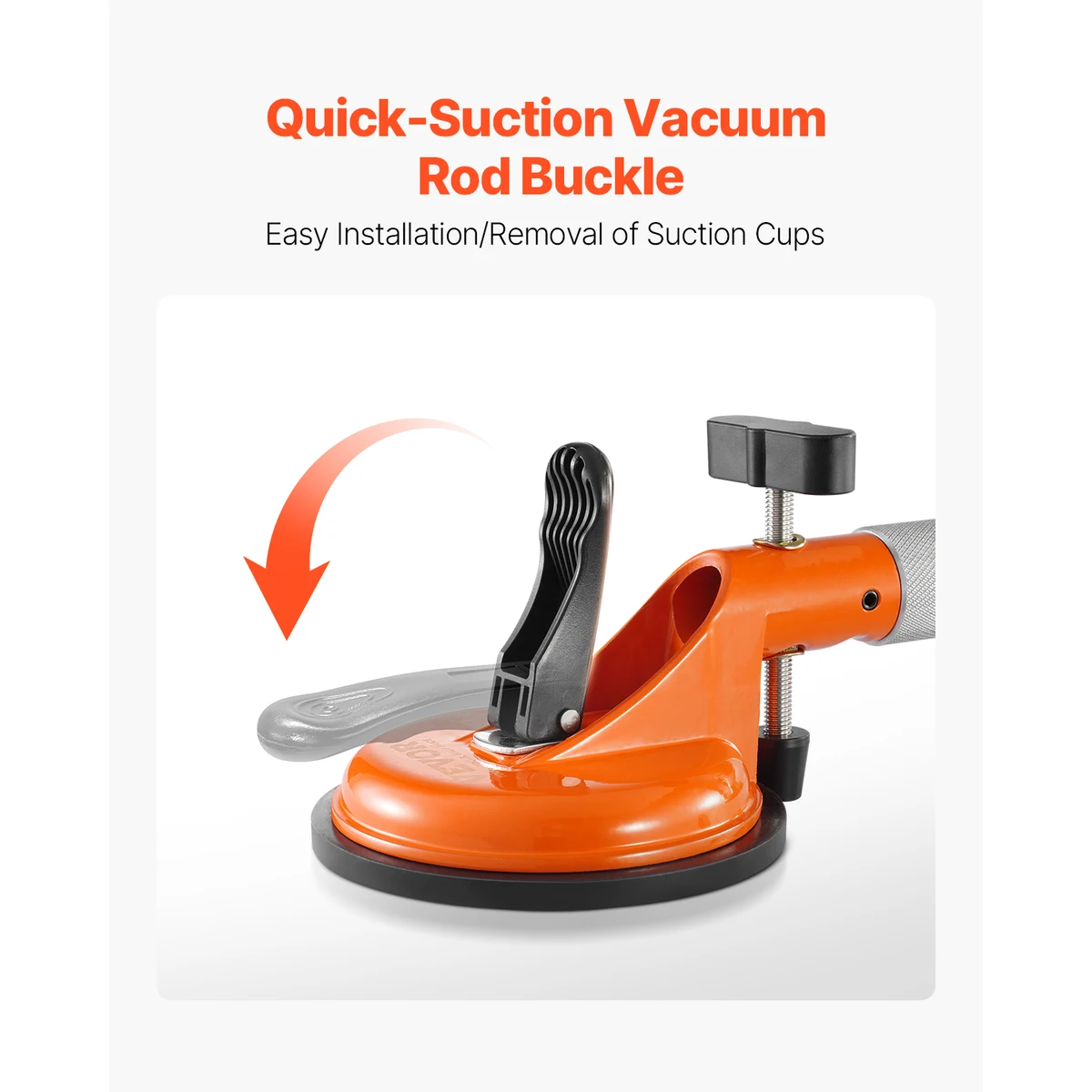 SucceBuy 2 Packs Stone Seam Joiner 180°Adjustable Seamless Seam Setter with 5 in Vacuum Suction Cups Installation Tool for Tile — view 6