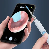 Smart Ear Cleaner Endoscope Spoon Camera Ear Picker Cleaning Wax Removal Visual Earpick Wifi Mouth Nose Otoscope 1