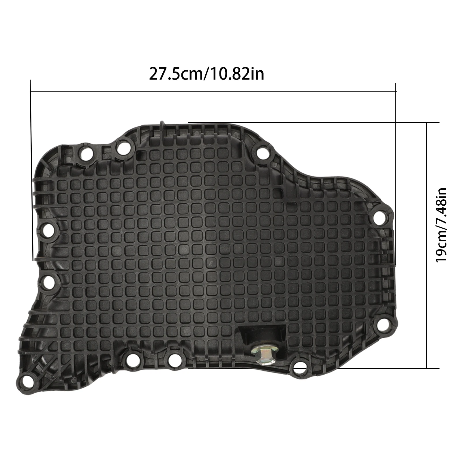 Car Repairing Oil Pan 11110-6RC1B 111106RC1B for Nissan Rogue 1.5 Engine-ABS Engine Oil Pan