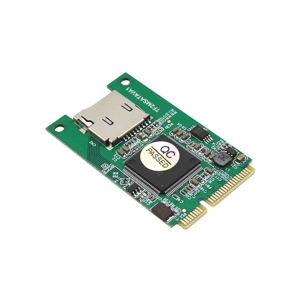 Adaptador Micro sd tf Conversor Mini Pci e Ssd para pc Computador e Laptop Msata - Imagem 3