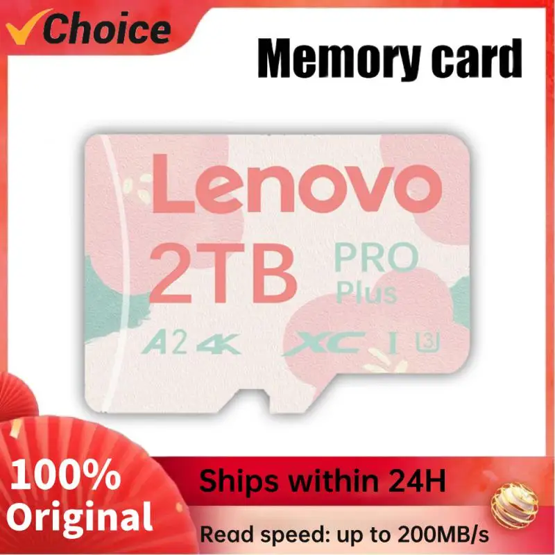 Lenovo 2Tb Sd Memory Card 128Gb Sd/Tf Flash Card Mini Sd Card Uhs-1 Flash Memory Card Con Adattatore Gratuito Per Nintendo 64 Game