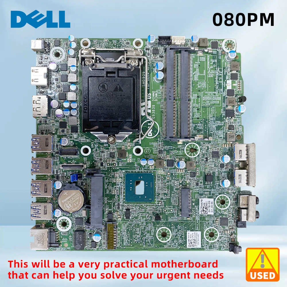 

Для Dell Wyse 7040 Mini тонкая настольная материнская плата 0080PM 080PM