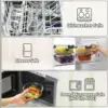 M MCIRCO 24-Piece Glass Food Storage Containers with Upgraded Snap Locking Lids,Glass Meal Prep Containers Set - Airtight Lunch 4