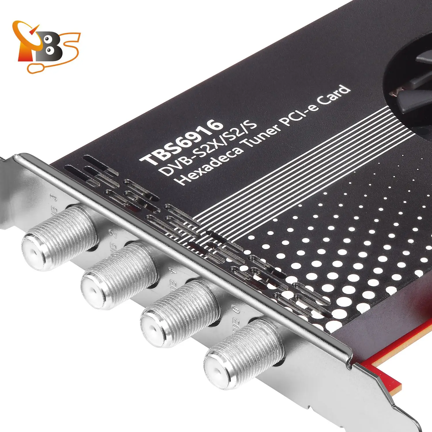 TBS6916 DVB-S2X/S2/S 16 TV Tuner PCIe Card Digital Satellite TV