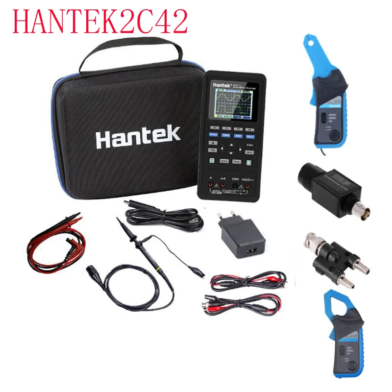Hantek 3in1 Digital Handheld Oscilloscope 2c42 2d42 2c72 2d72 Portable