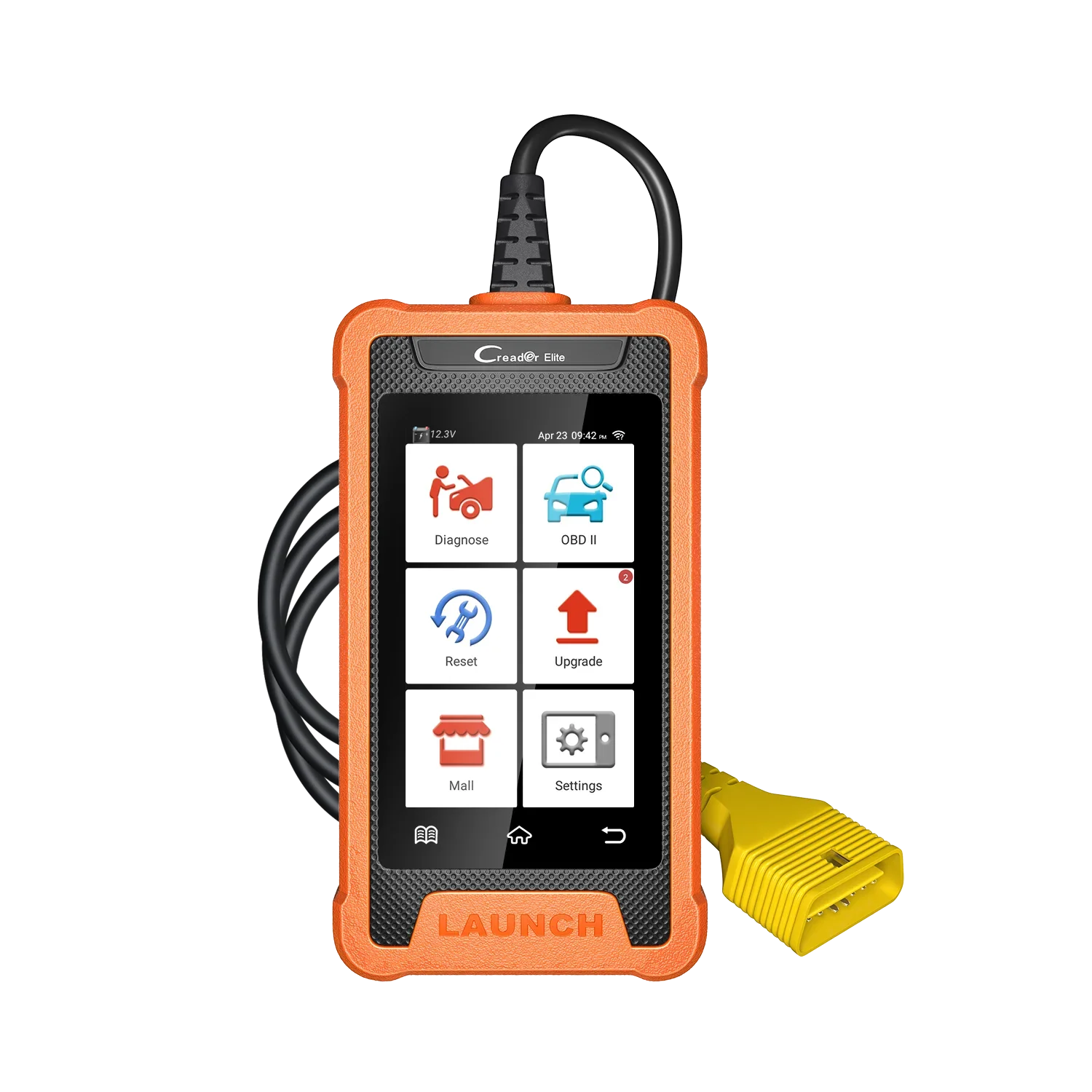 LAUNCH X431 Creader Elite für AUDI Vollsystem-Diagnosegerät Auto OBD OBD2 Scanner Bidirektionale ECU-Codierung Kostenlose Aktualisierung – Detail 9