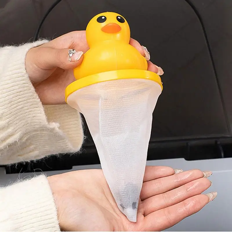  RUFTUP Lint Catcher for Laundry,Yellow Duck-Shaped