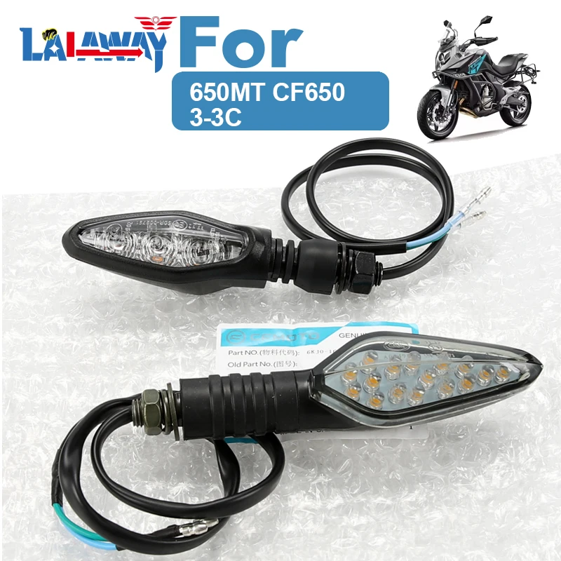 

FOR CFMOTO 650MT CF650-3-3C Motorcycle LED Turn Signals Short Turn Signal Lights Indicator Blinkers Flashers